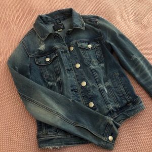 American Eagle Cropped Jean Jacket